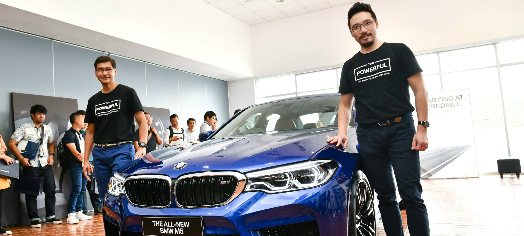 The all-new BMW M5 The all-new BMW M5
